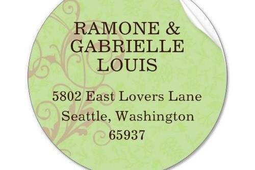 Gabby Address Labels