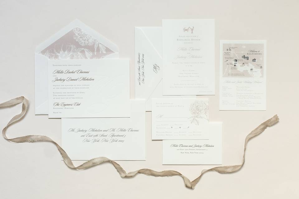 Wedding Invitation Services — Scribe New York