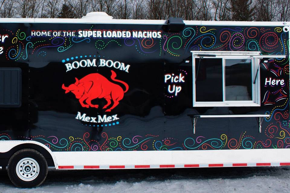 Boom Boom Mex Mex Food Trailer