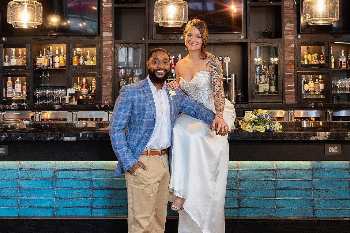 sachin and babi light blue dress Sarasota's Quay Harbor Enters a New Era with The Opening of Kokomo Yacht  Club