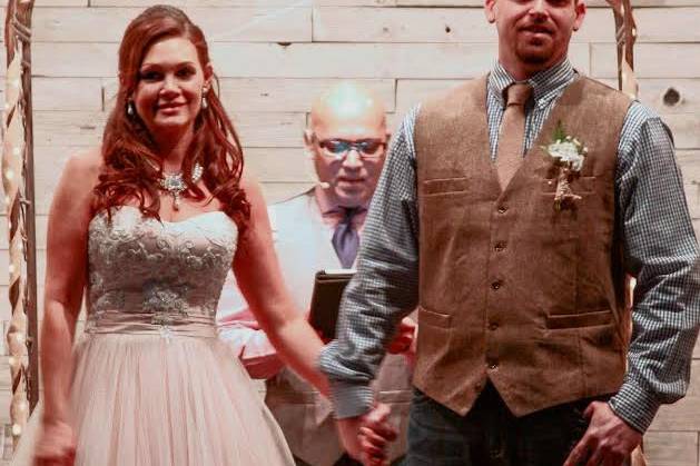 Cowboy wedding