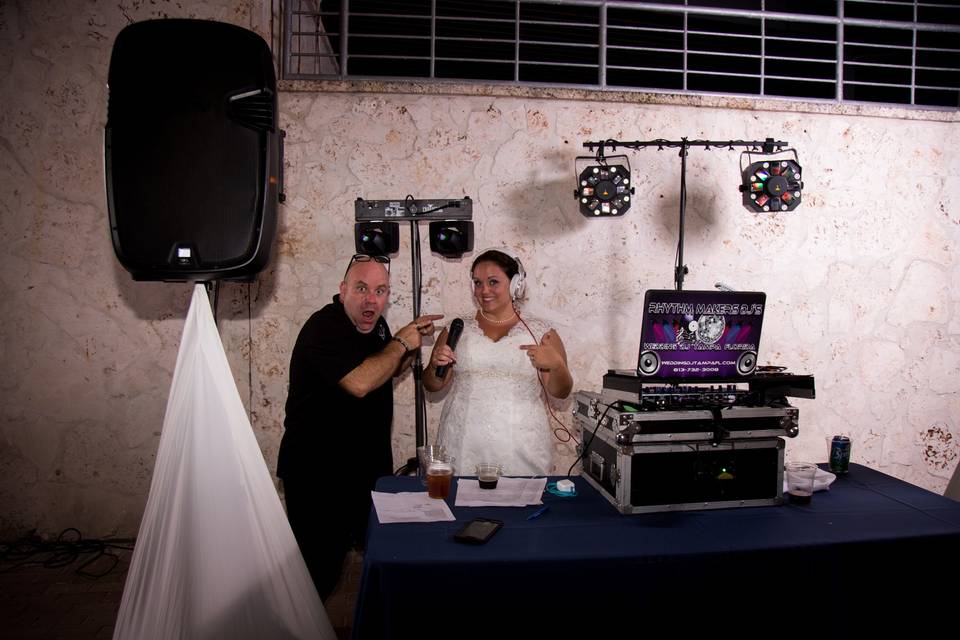 DJ bride