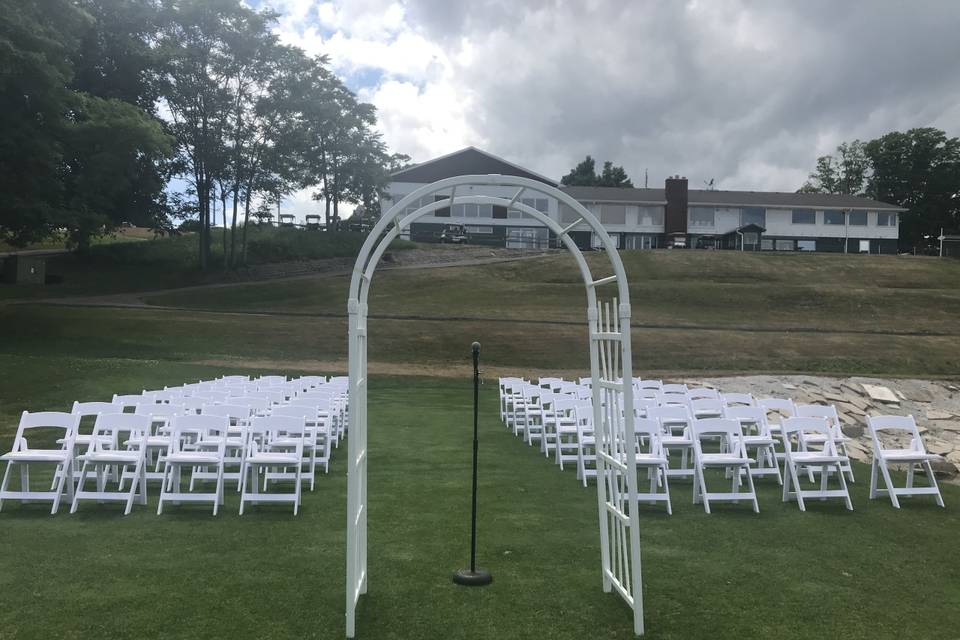 Ceremony Set up- Front