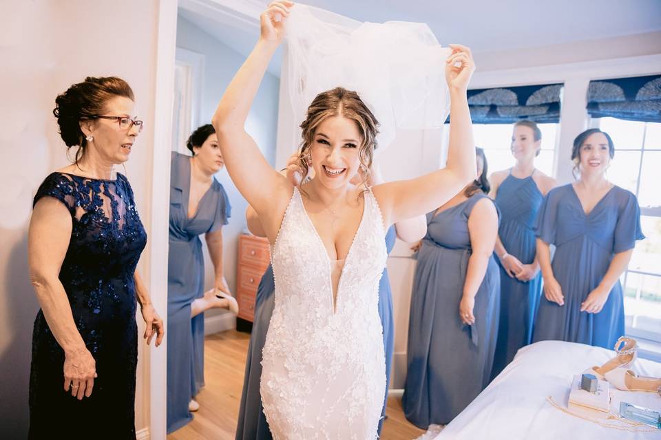 Bride prep airbnb