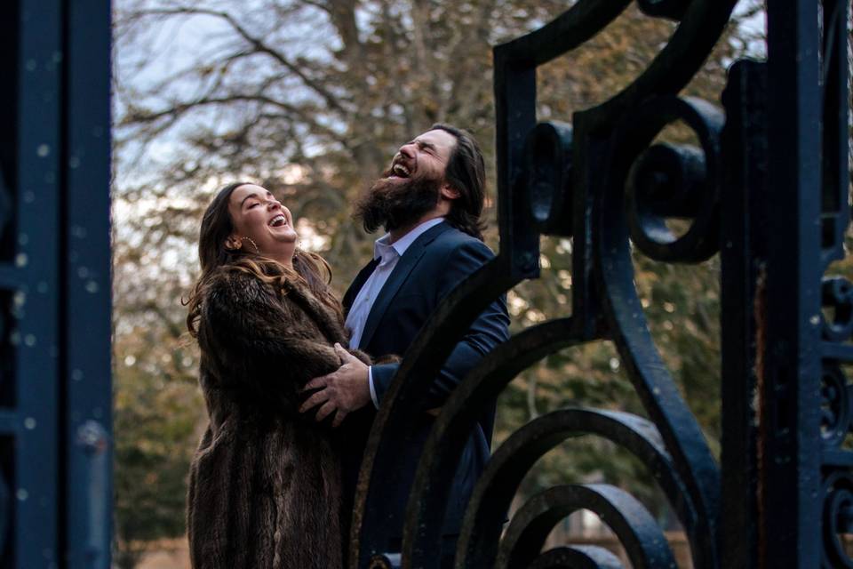 Ochre court engagement session
