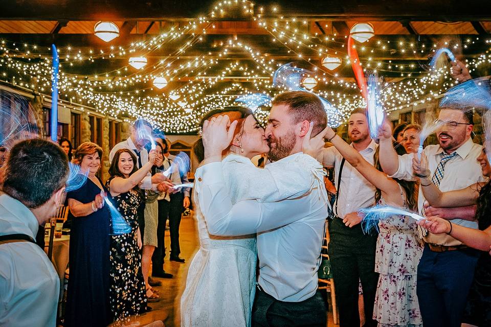 Sparkler exit