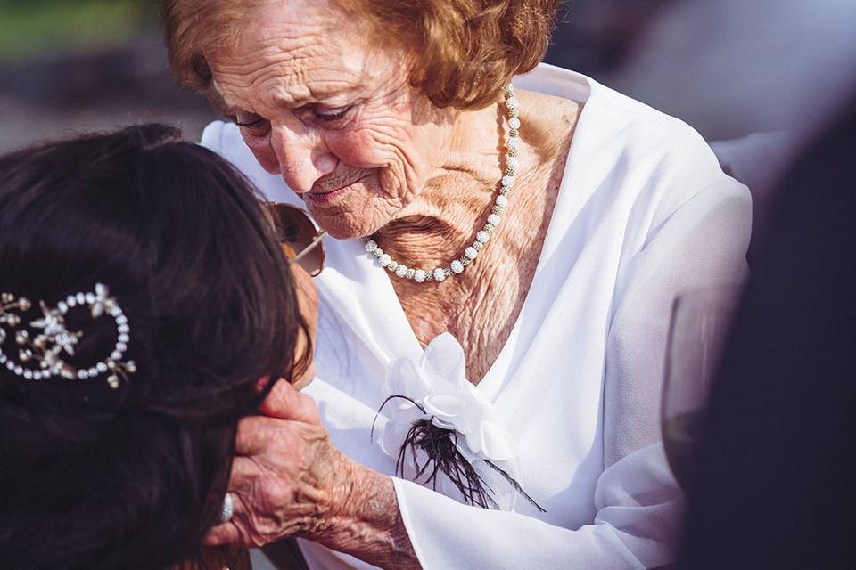 Moment with grandma