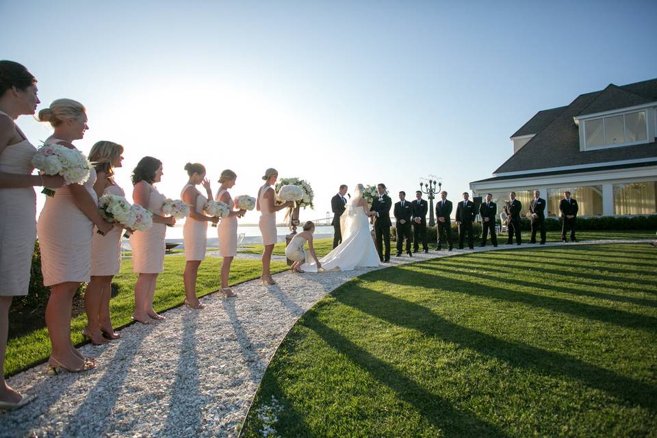 Belle mer ceremony