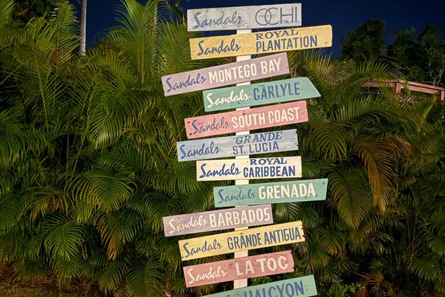 Fun location of all Sandals