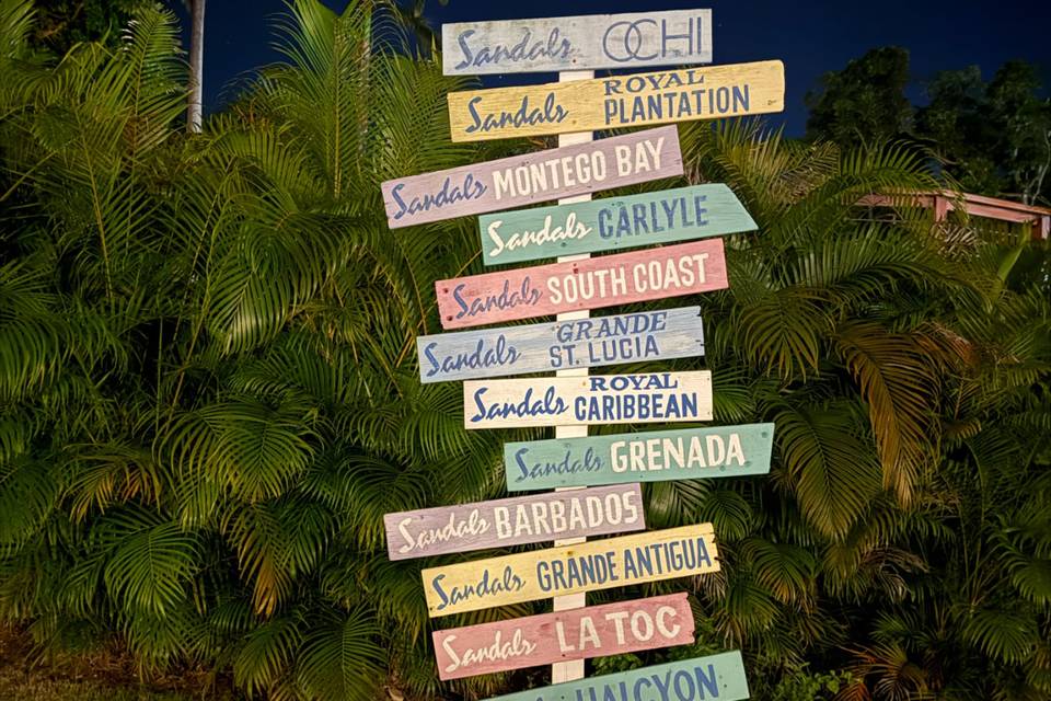 Fun location of all Sandals