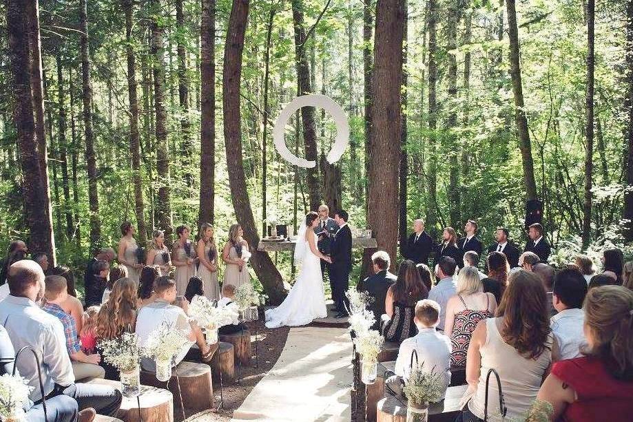 Woods weddings