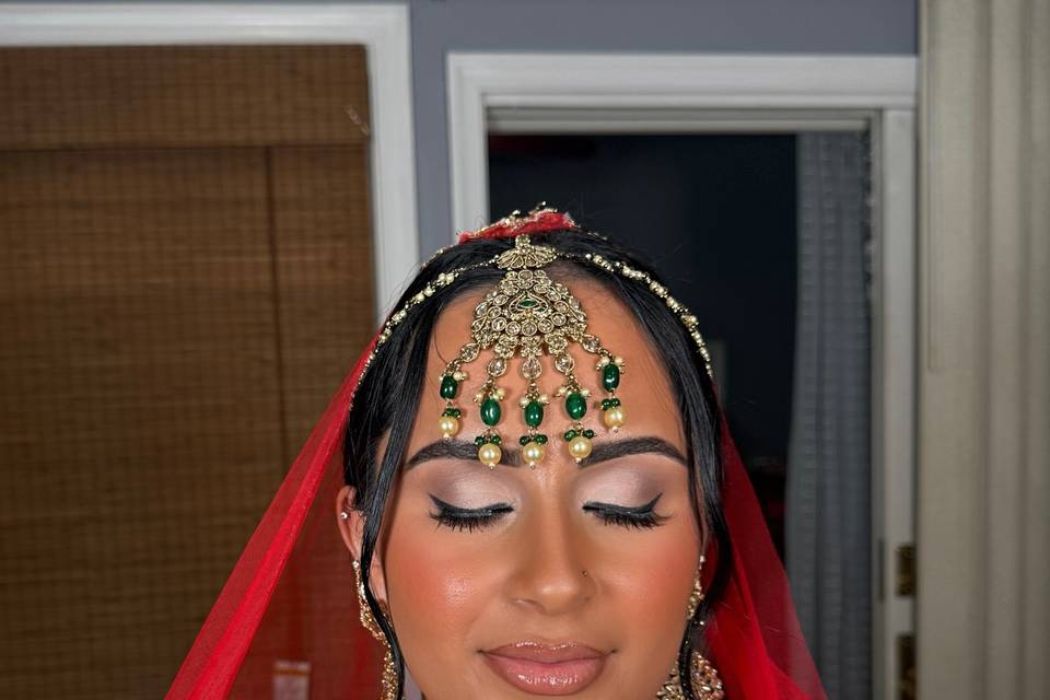 Bridal makeup