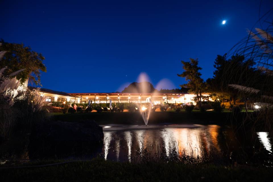 Night time view