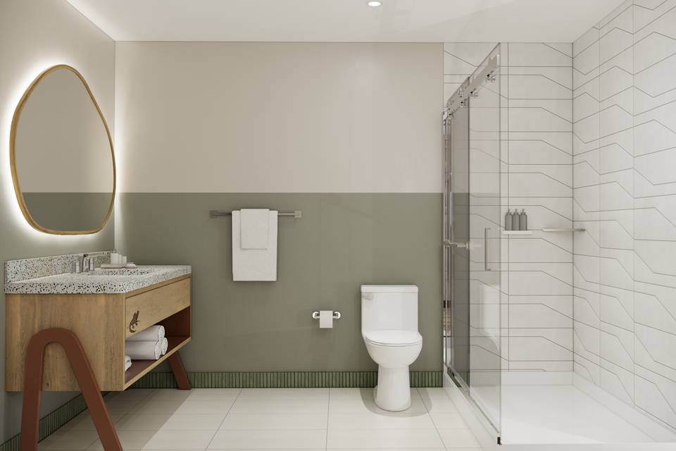 Renovated Bathrooms