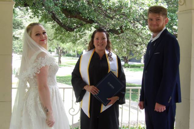 Together, we made it official.