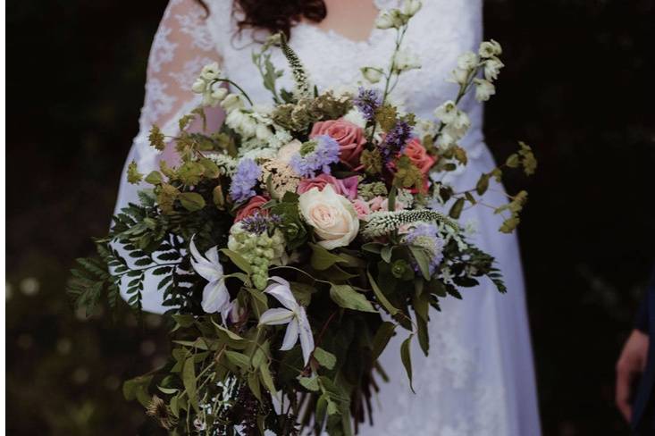 Moody garden bouquet