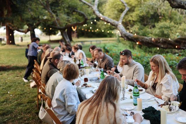 Gathering for Dinner