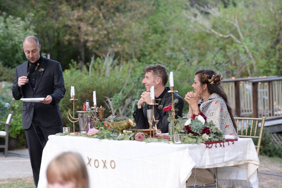 Wedding toast