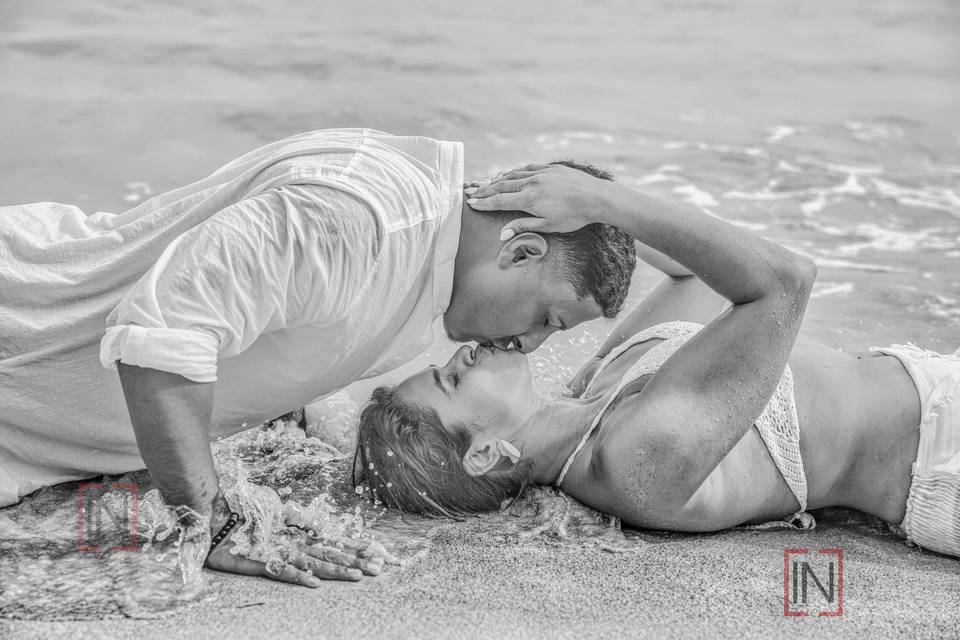 Trash the dress!