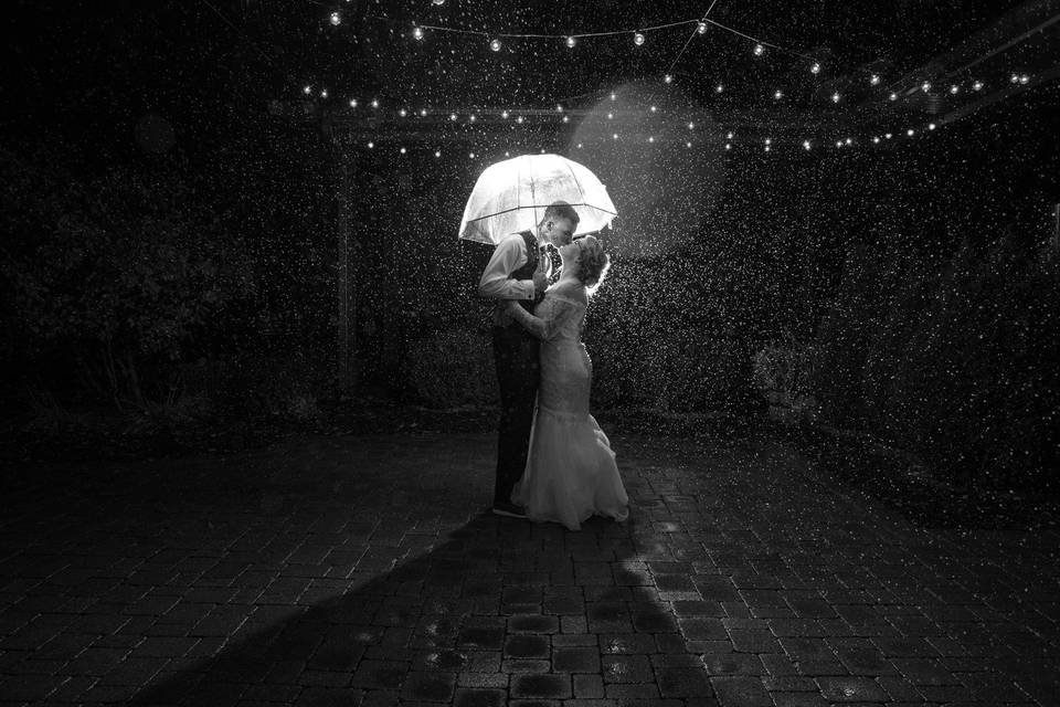 Wedding in the Rain