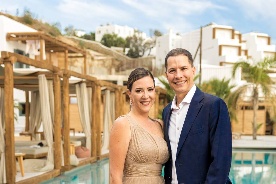 Cata&FerannyversaryinMykonos