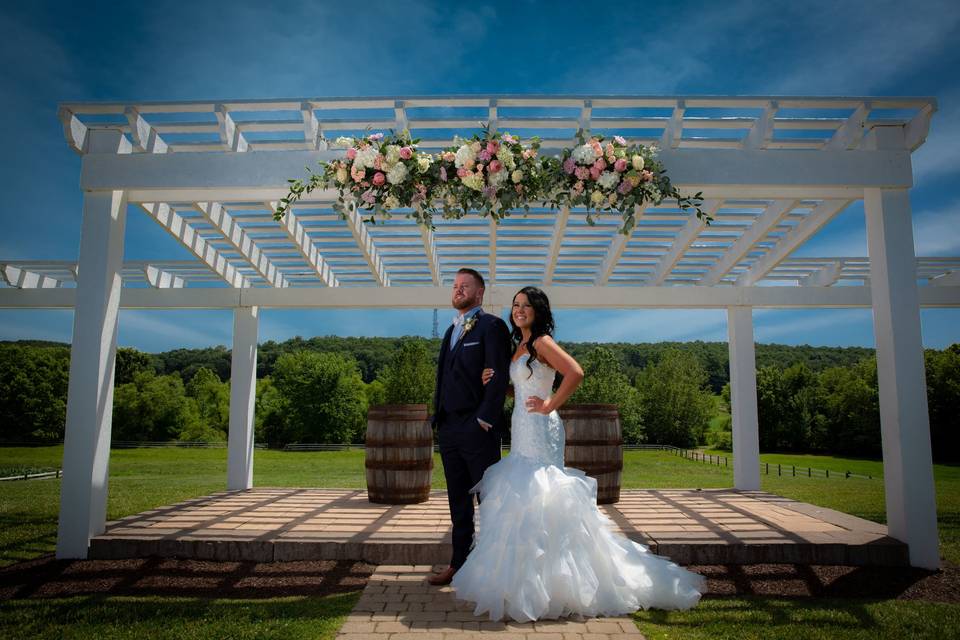 Pergola decor