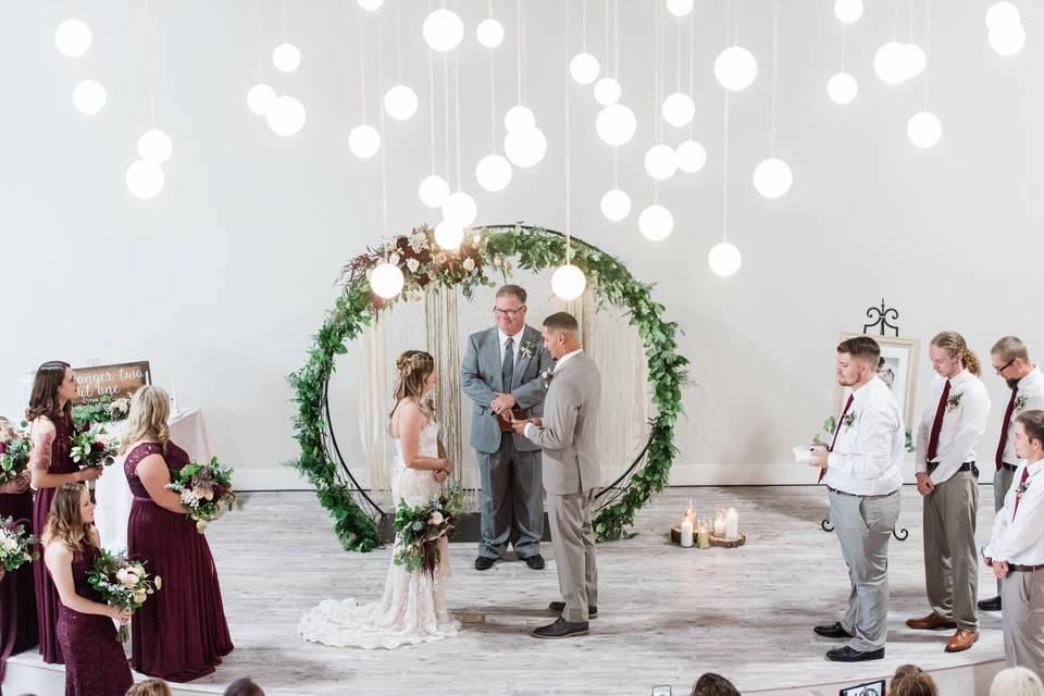 Ceremony in Great Room