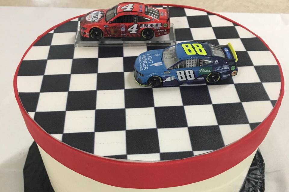 NASCAR cake