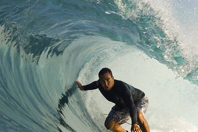 Surfing the North Shore
