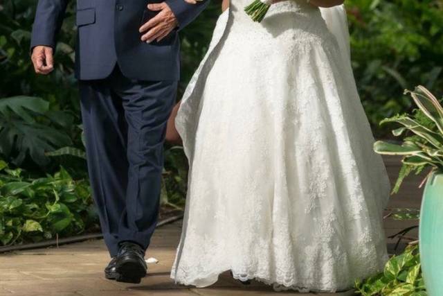 Here comes the bride