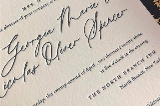 Wedding Invitation Services — Scribe New York