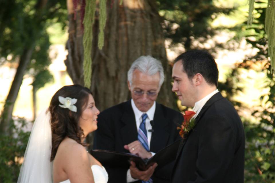 Wedding officiant