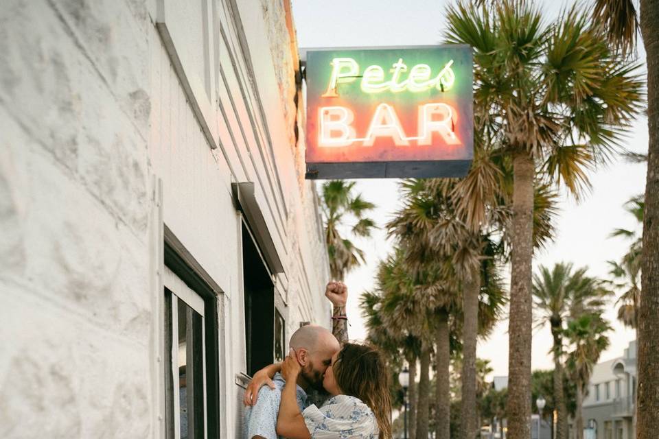 Neptune Beach engagement