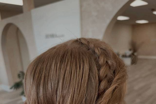 Braided Low Bun