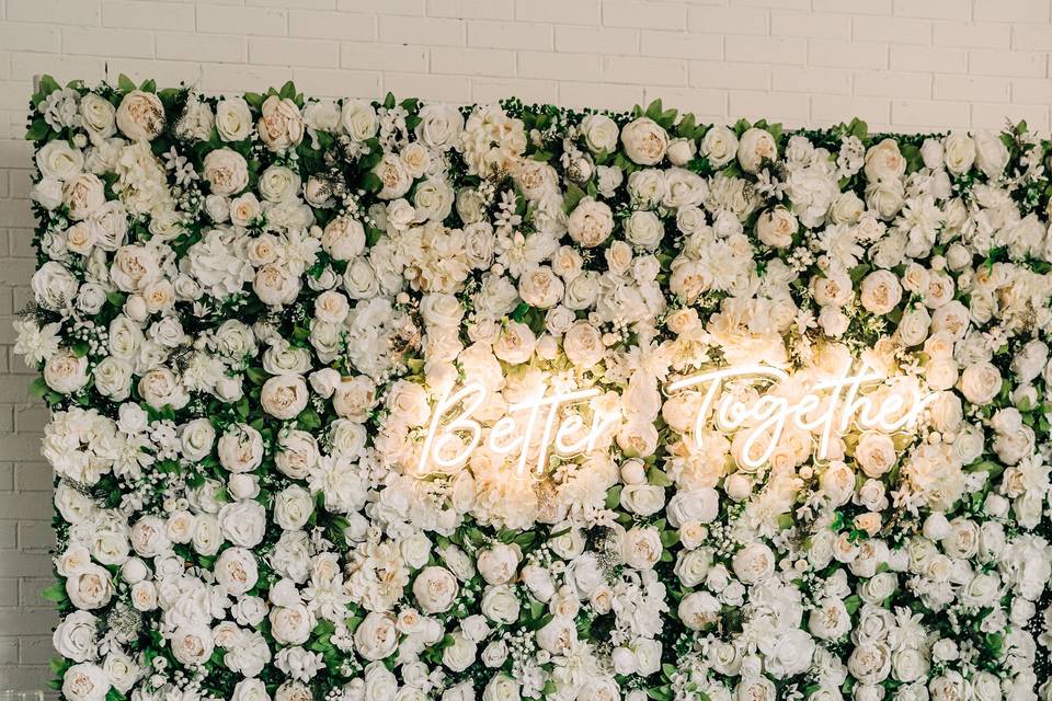 Pure Bloom Floral Wall