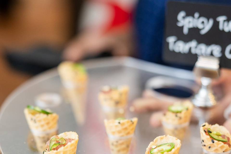 Tuna Tartare Cones
