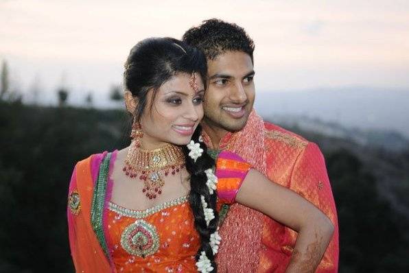 Bride and groom
