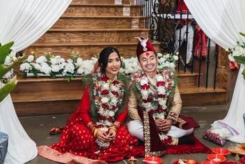 Wedding couple