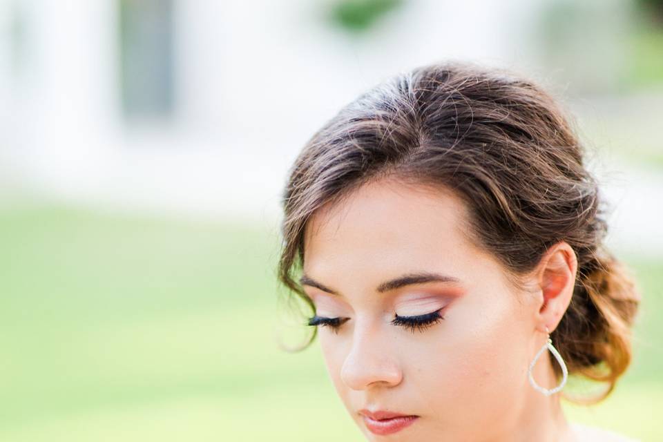 White wedding dress