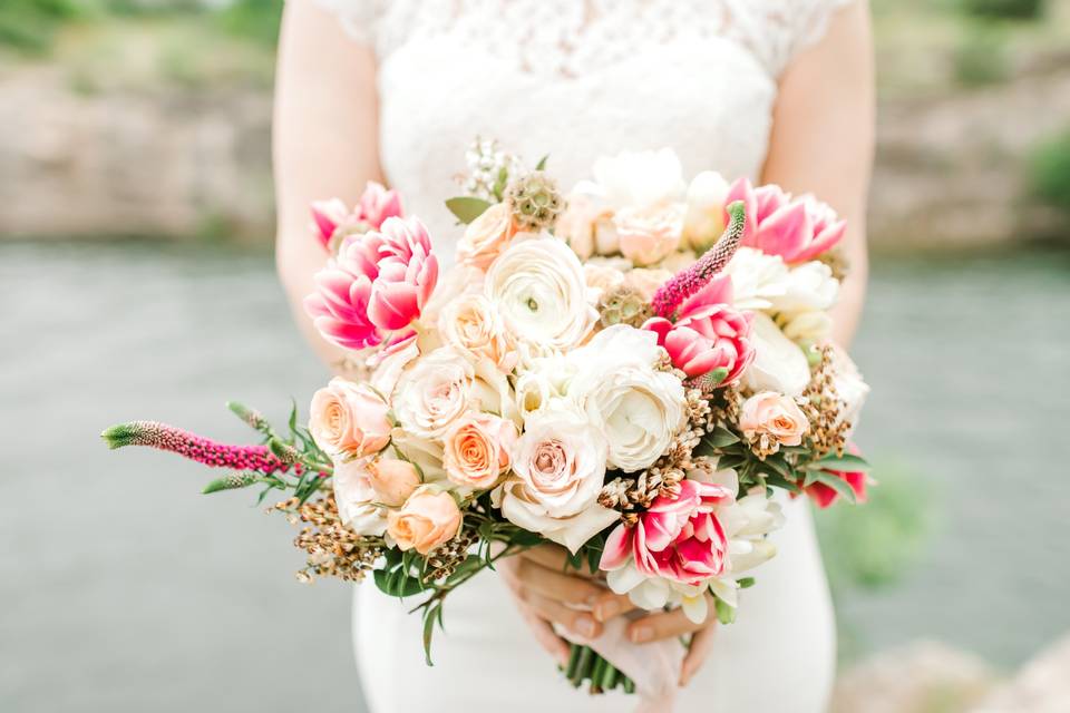 Waterfront elopement