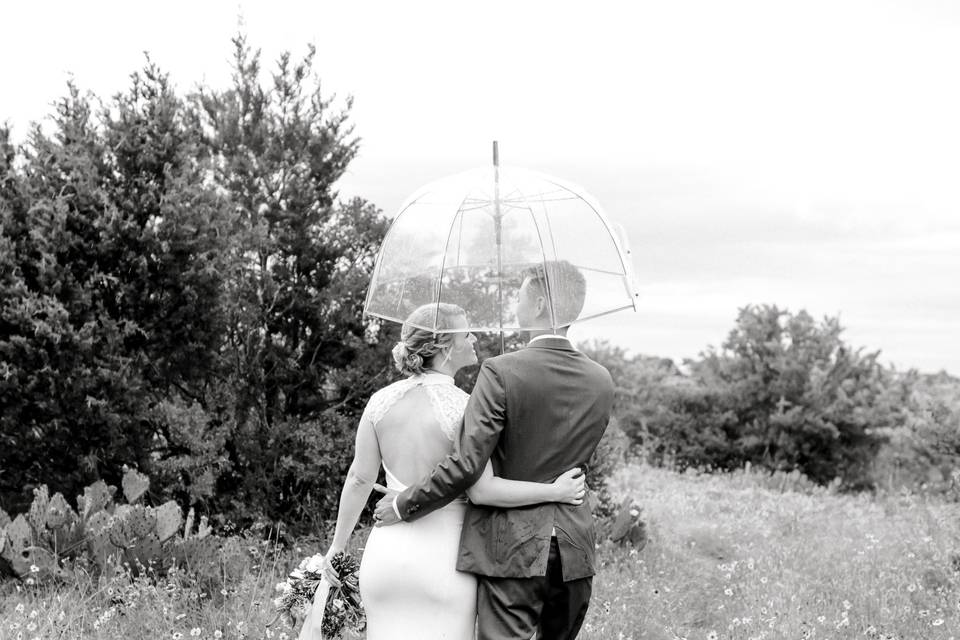 Waterfront elopement