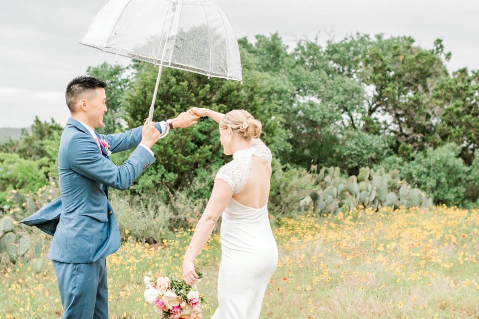 Waterfront elopement