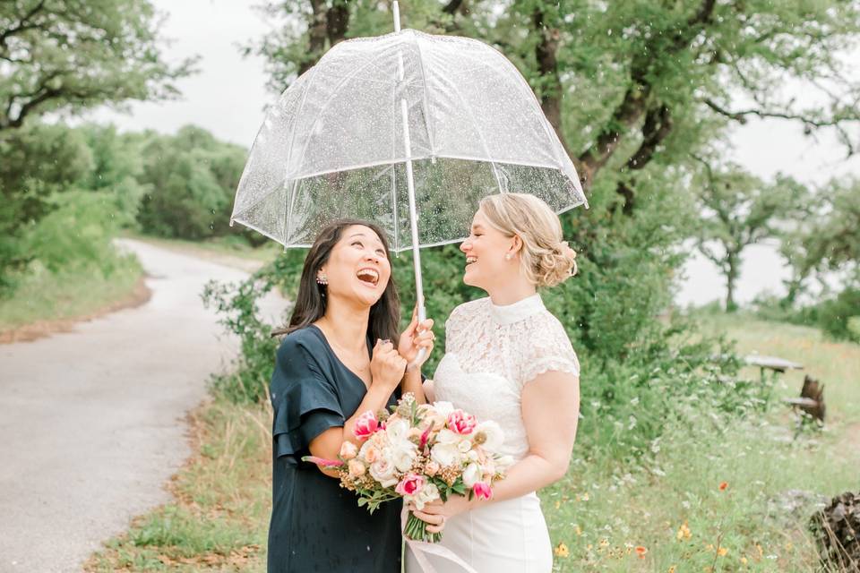 Waterfront elopement