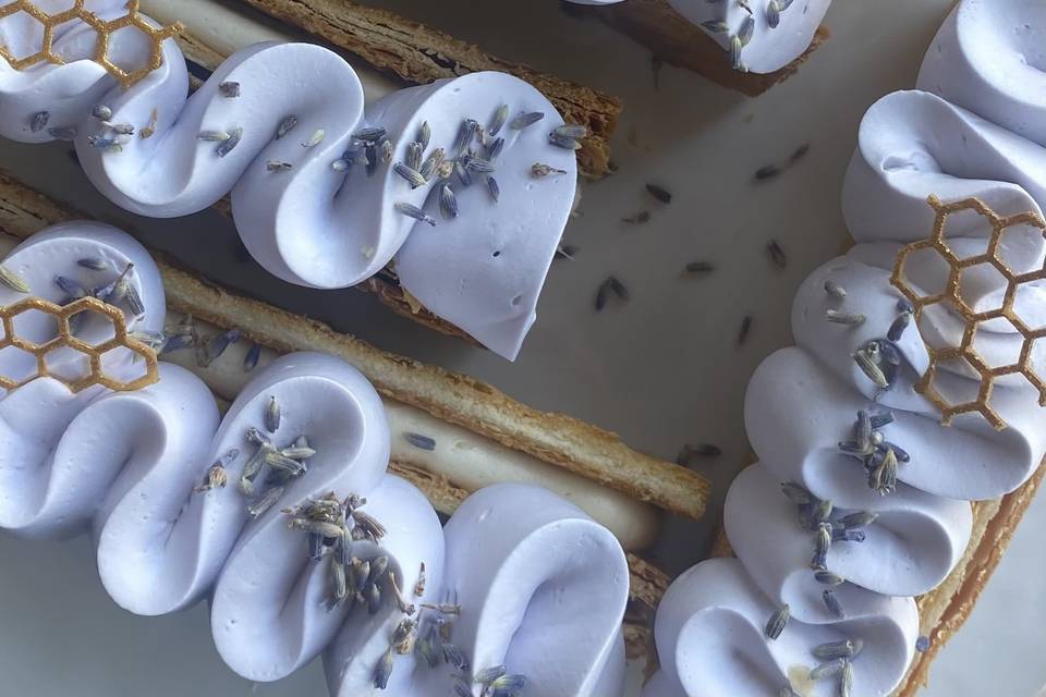 Honey Lavender Millefeuille