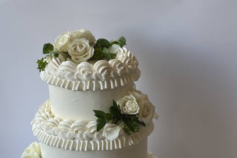3-Tier Vintage Floral