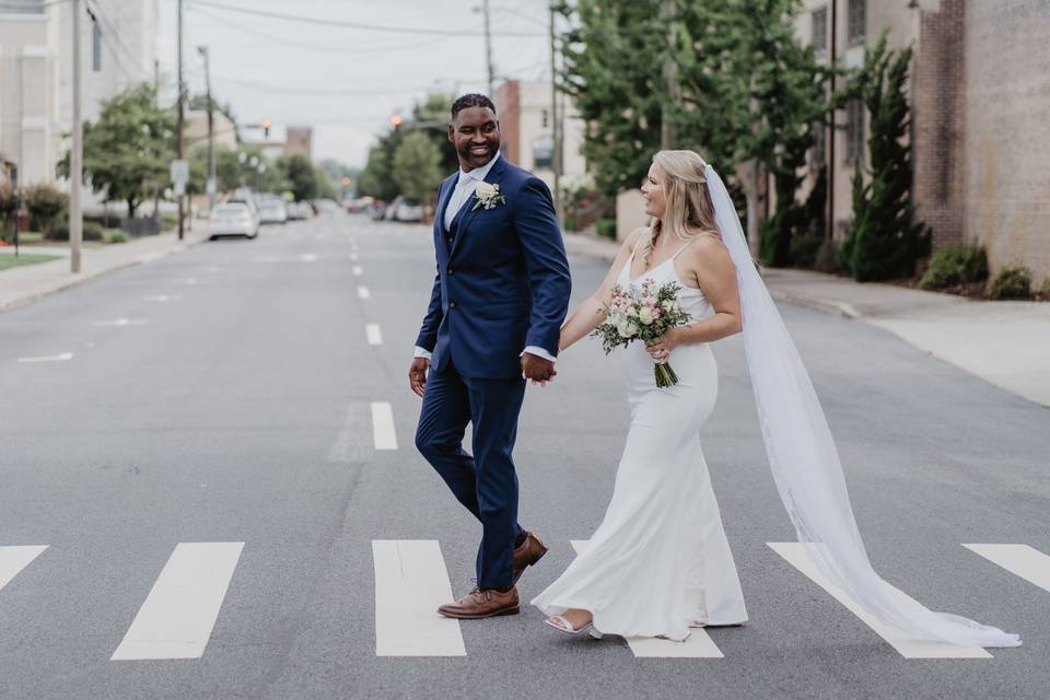 Bride and groom