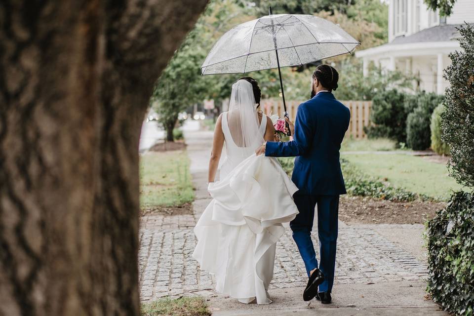 Bride and groom