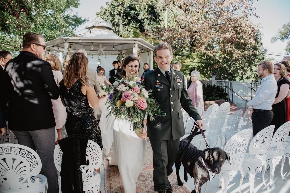 Bride and groom