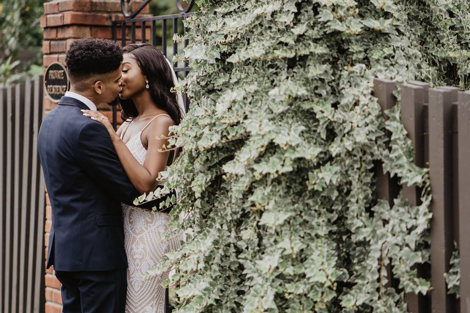 Bride and groom