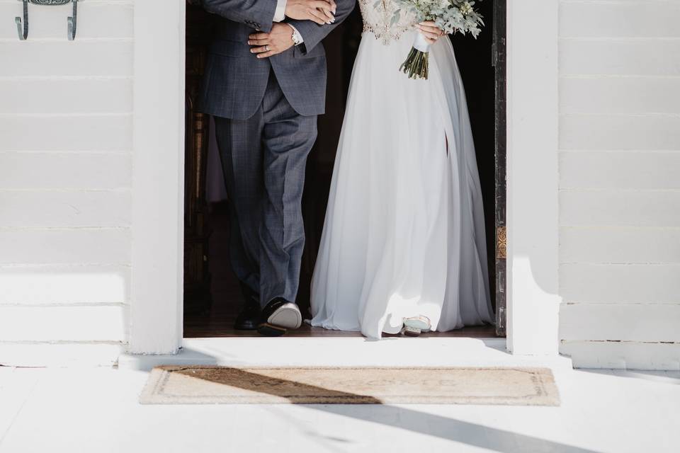 Bride entrance